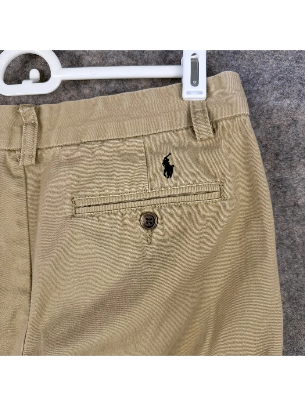 Polo Ralph Lauren Flat Front Khaki Chino Pants Boy’s Size 28 x 28 16 782
